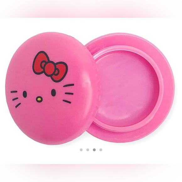 NWT Hello Kitty x The Crème Shop Macaron Lip Balm. Flavor: Icing on the cake - Picture 3 of 9